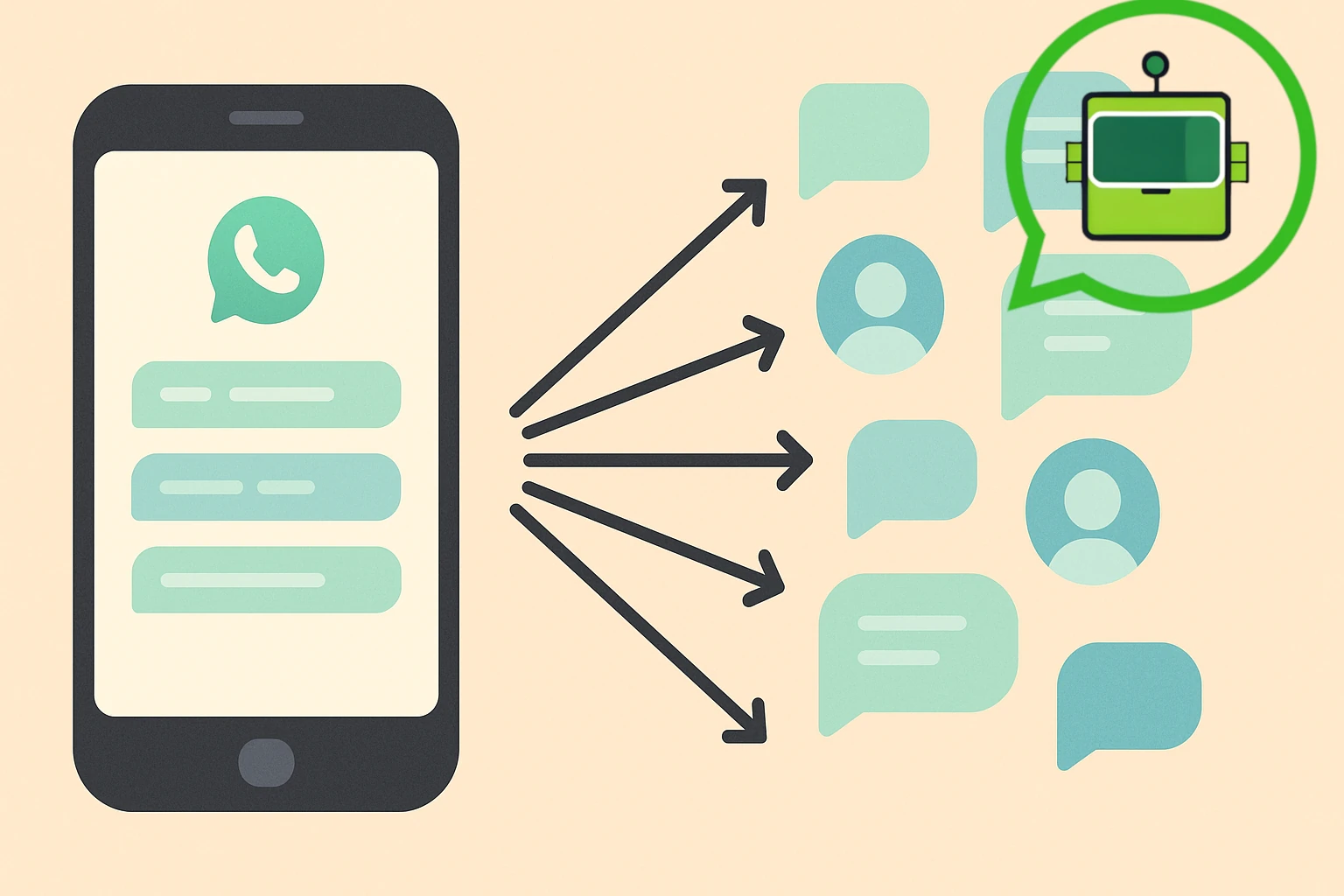 Envio masivo desde whatsapp