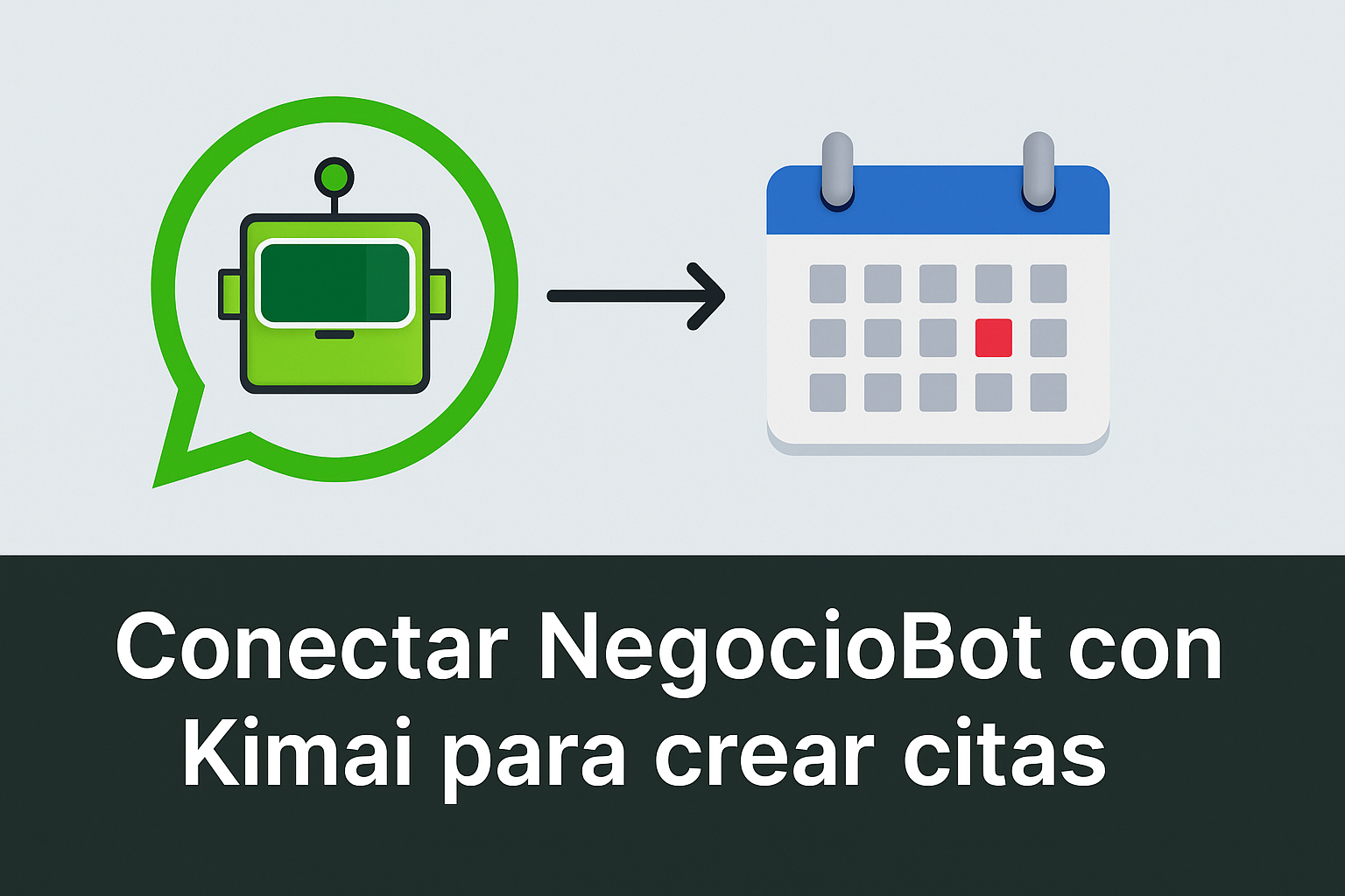 Conectar negociobot con kimai para crear citas